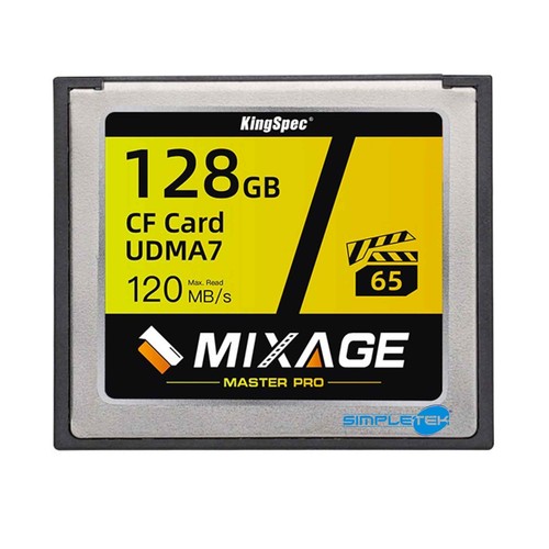 Carte compact flash 128 go - flash,