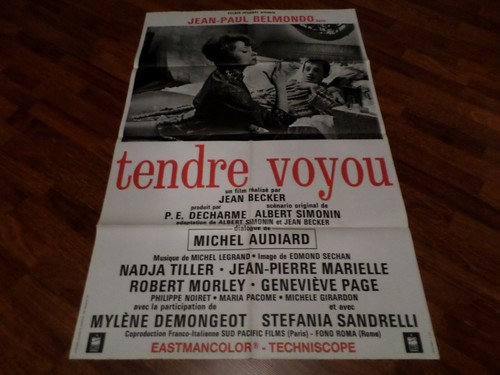Affiche belmondo audiard - ,