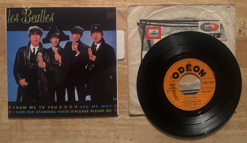 French ep the beatles - 7",