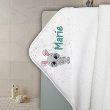 Cape de bain en éponge