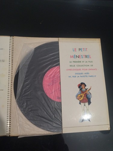 Livre disque poil - poil, de