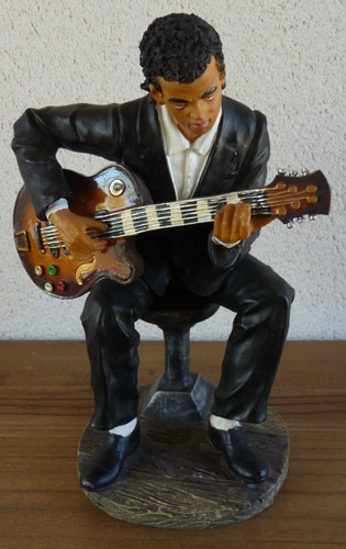 Figurine musicien guitariste - figurine,