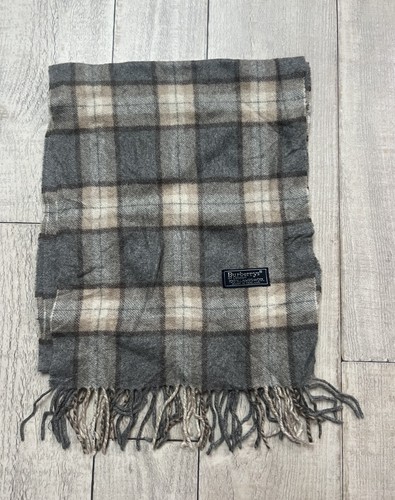 écharpe burberry gris - burberry,