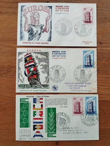 Enveloppes premiers jours - enveloppes,