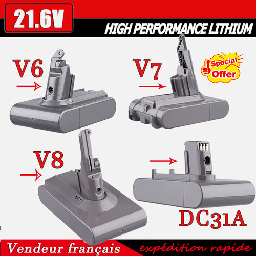 Batterie pour dyson v6 - pour,