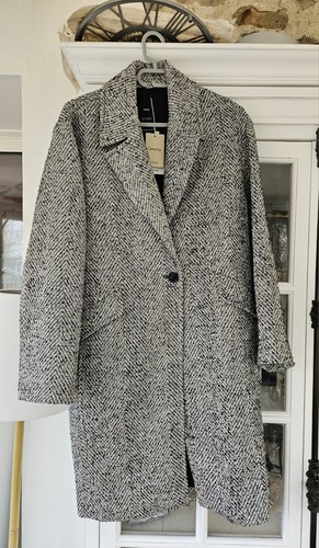 Manteau mango taille neuf - manteau,