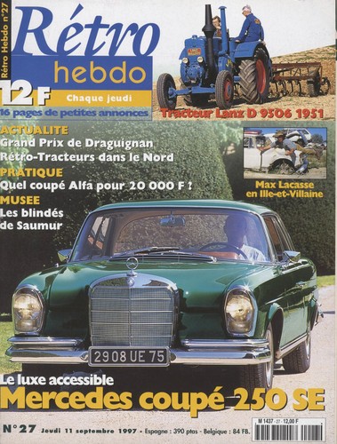 Retro hebdo 09 - hebdo, n°27