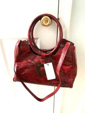 NWT Armani Collezioni Red Croc