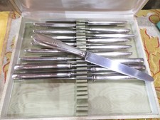 12 anciens couteaux a dessert