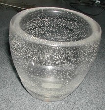 Vase à Bulles Daum en Cristal