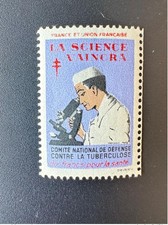 France 1953 Antituberculeux Tuberculose La Science vaincra 10 fr pour la santé