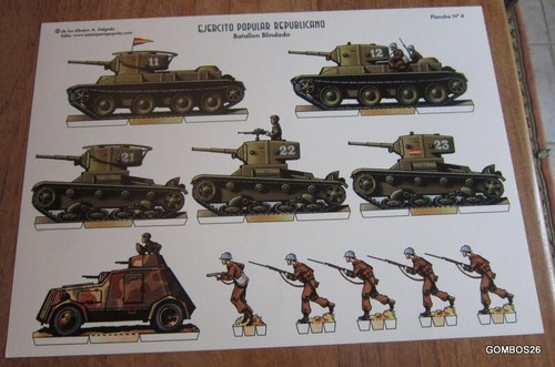 Planche soldats decouper - a,