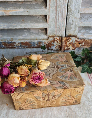 Ancienne boite couture tissu - ancienne, a