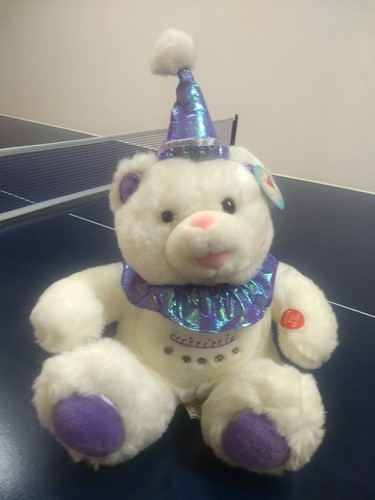 Lovely purple musical birthday