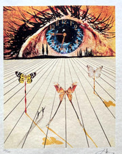 Salvador Dali Lithographie COA