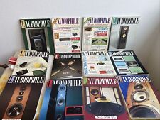 12 Anciennes Revues Magazine L’audiophile Année 80 Hifi Vintage Collection 