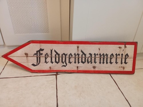 Panneau directionnel allemand