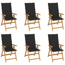 Lot de 6 Chaises de Jardin