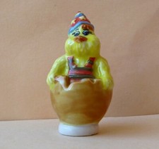 Fève Sujet de Pâques - Les Malicieux - 1996 - Un Poussin dans un Oeuf