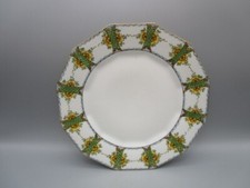 Assiette art-déco ancienne en porcelaine de Limoges