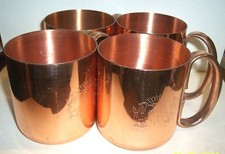 SET OF 4 MOSCOW MULE SOLID