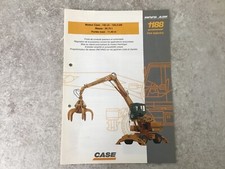 CASE POCLAIN pelle à pneus 1188  powersensor P4A document publicitaire d époque 