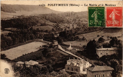 Cpa poleymieux mairie et - poleymieux, la