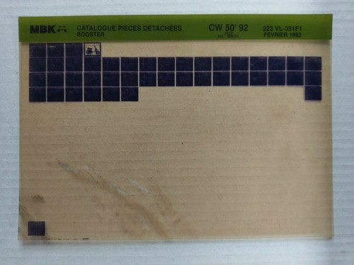 Microfiche mbk catalogue - microfiche,