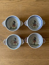 4 Anciens Bols Breton Quimper