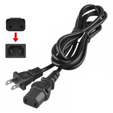 2-Prong AC Power Cord Cable