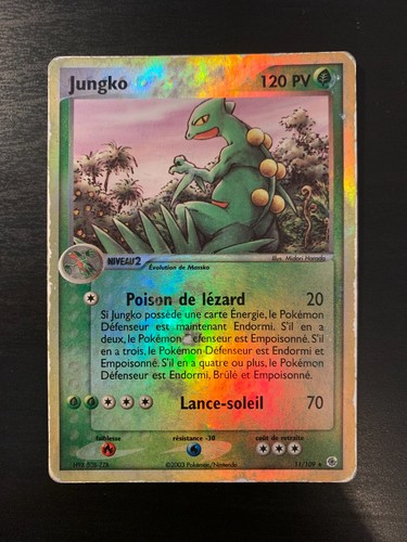 Carte pokémon jungko - carte,