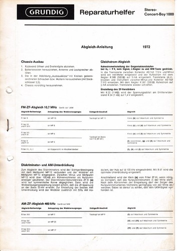Service manuel instructions - service,