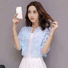 Femme Dentelle Veste Boléro