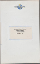 PARIS COMBO - Living Room - VHS VIDEO PAL (4 Minutes 12 Secondes) - COMME NEUF !