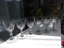 Baccarat anciens verres de - baccarat-,
