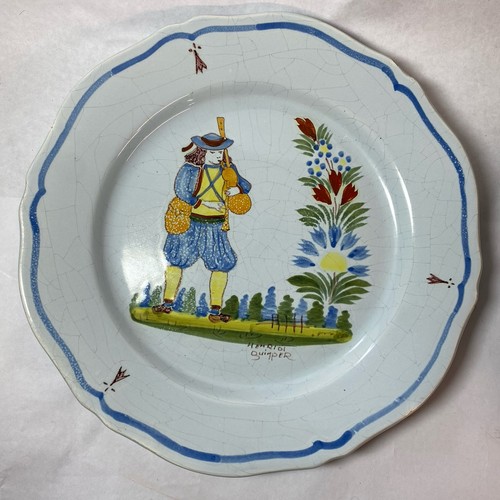 Assiette henriot quimper - assiette,