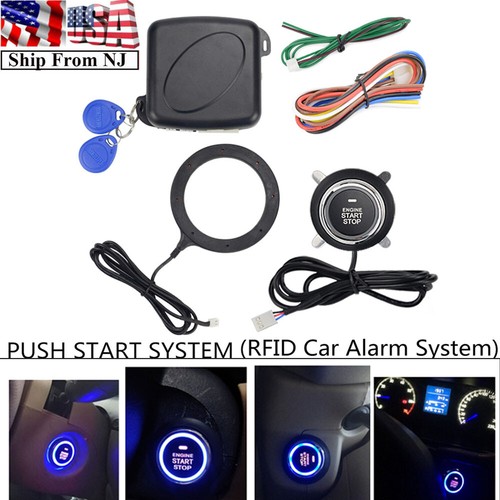 Car ignition switch - car, rfid