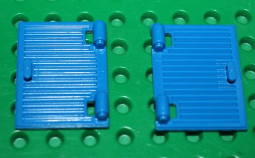 Lego building blue - blue, shutter