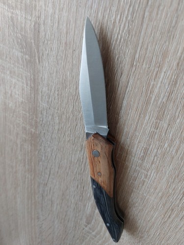 Couteau plient manche bois - plient,