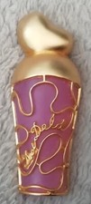 BROCHE DECI DELA - NINA RICCI parfum Vintage rose et doré bijou parfumeur 