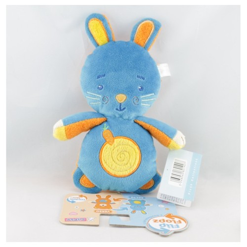 Doudou ours orange - , lapin