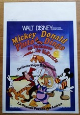 MICKEY DONALD PLUTO ET DINGO