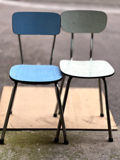 Chaises formica vintage