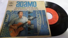 VINYLE EP 45 Tours ADAMO  ENSEMBLE     4Tte Bteb