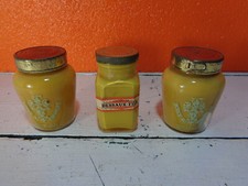 farce et attrape POT A MOUTARDE ANCIEN grey poupon dijon dessaux fils vintage 