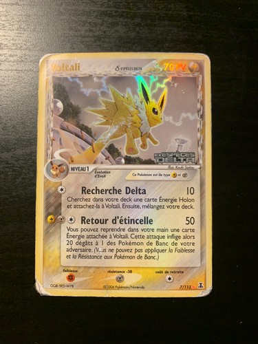 Carte pokémon voltali 7 - carte,