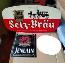 2 plaques biére jenlain