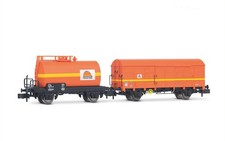 2 wagons citerne et couvert