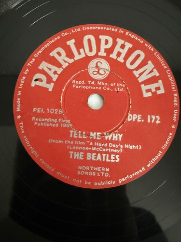 Rare disque des beatles 78 - des,