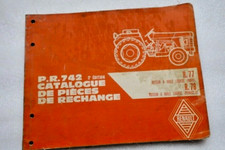 Renault Motoculture Catalogue pièces rechanges détachées  R77 R78